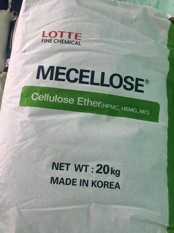 Chất tạo đặc hec,lotte, cellulose ether, hec, 1kg