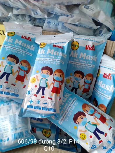 Khẩu trang AK Mask KF94 4D Kháng khuẩn Công nghệ Hàn Quốc