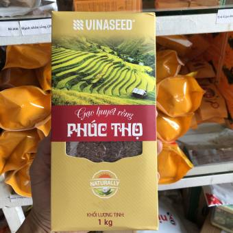 Gạo lứt đỏ huyết rồng PHÚC THỌ hộp 1kg-[Chính hãng VINASEED]