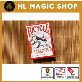 Bộ bài tây Bicycle Sparrow Hanafuda Fusion Playing Cards - Bài Mỹ - Bài Chính Hãng