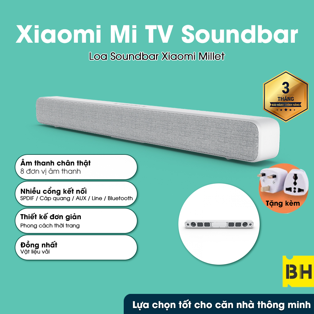 Loa TV Sound Bar/ Loa Redmi TV không dây Bluetooth đơn giản và thời trang