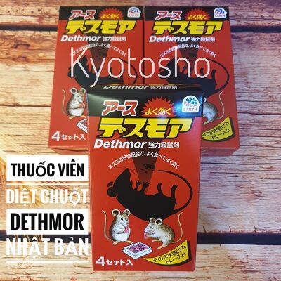 [Freeship]Thuốc viên diệt chuột Dethmor Nhật Bản