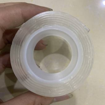 Băng Keo Nano Siêu Dính 2 Mặt Trong Suốt Chịu lực nặng dính mọi bề mặt 3CMX2MMX1M K112