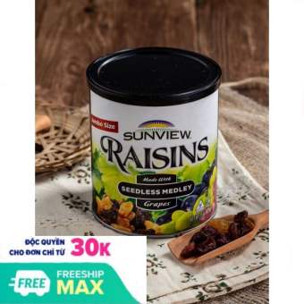 NHO KHÔ SUNVIEW RAISINS MỸ 425G