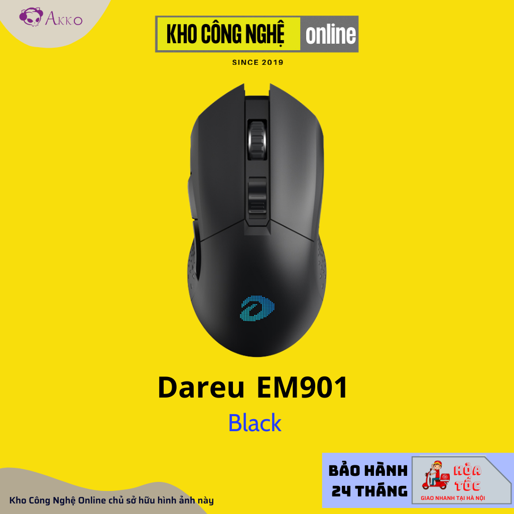 Chuột không dây Gaming DAREU EM901 RGB