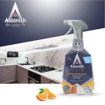 Nước Lau Bếp  Astonish 750ml- Lau Sạch Dầu Mỡ Cho Gian Bếp. Sản xuất Anh QUốc