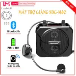 Loa Trợ Giảng Chính Hãng SDGOLD ZANSONG SDG-M80, Kết Nối Bluetooth 4.2, Kèm Micro Đeo Tai Không Dây Cao Cấp, Pin Trâu Dùng Được Từ 6-12H, Bán Kính Phát Sóng Trong Khoảng 50m,Sử Dụng Tốt Trong Phòng Như Phòng Học,Hội Trường,Picnic
