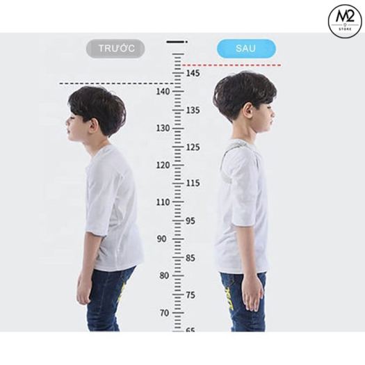 Đai chống gù lưng điện tử {LOẠI TỐT} thông minh cho trẻ em bé trai bé gái báo rung công nghệ Nhật Bản XIMO DCGL02