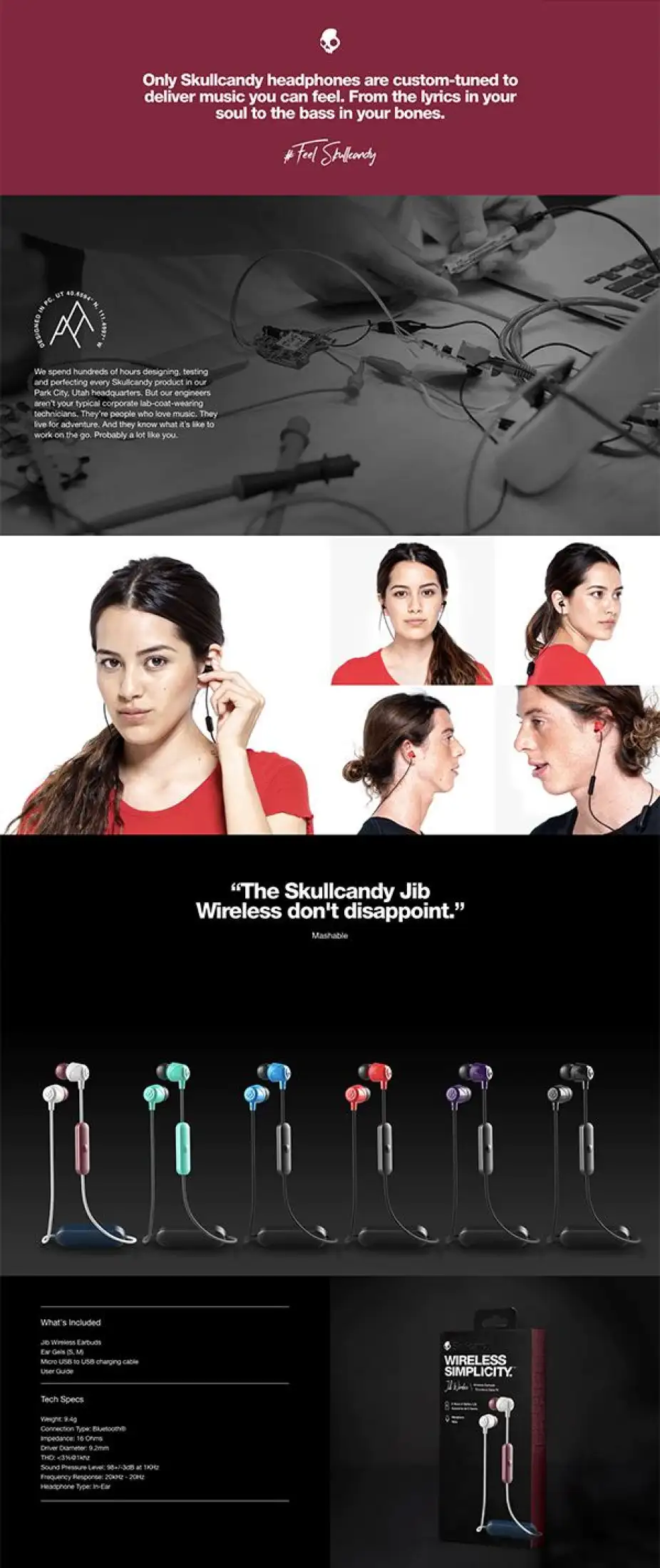 audifonos skullcandy bluetooth jib wireless