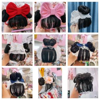 Băng đô tóc giả cho bé gái, tóc giả bé gái , turban tóc giả cho bé - nhiều mẫu