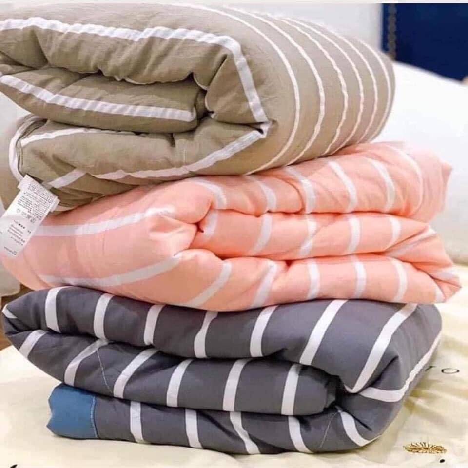 Chăn Hè Đũi Zara Home Siêu Mềm Thoáng, Chăn đũi kẻ caro xuất nhật size 2m x 2m3