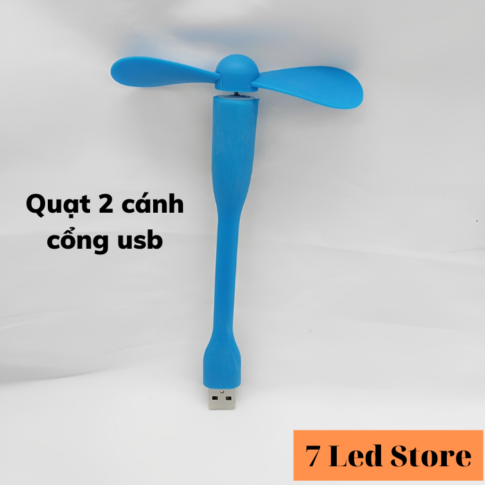Quạt mini 2 cánh cổng usb - quạt 2 cánh usb siêu mát