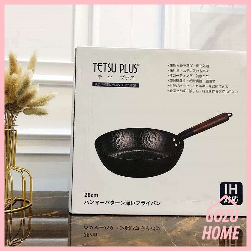 Chảo Chống Dính Sâu Lòng Longziwei Nhật Bản Cao Cấp Chảo chống dính 28cm Longziwei sản xuất theo công nghệ Nhật Bản Chảo NHẬT chống dính sâu lòng 28cm LONGZIWEI