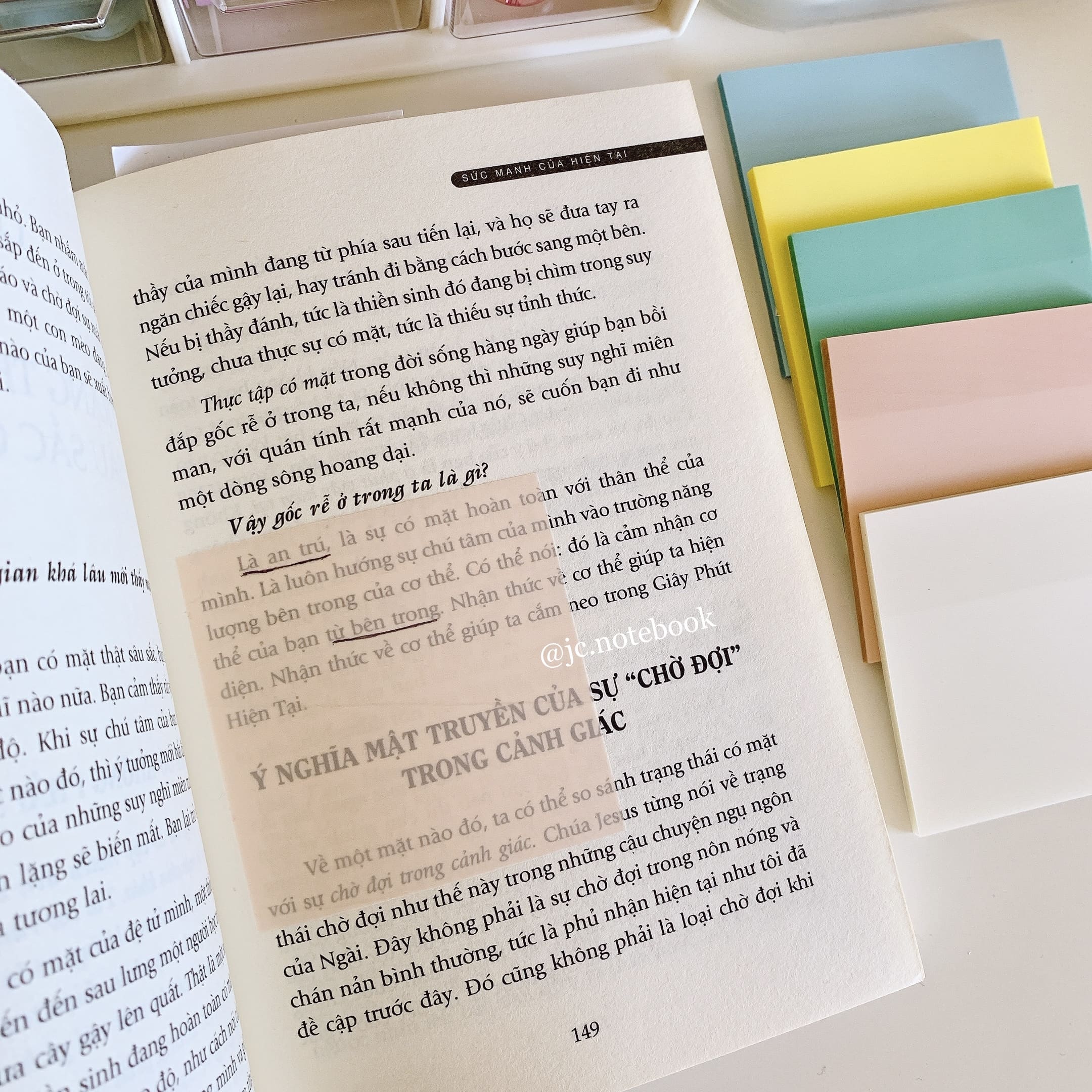 Set 50 tờ giấy note trong suốt - giấy ghi chú nhựa trong suốt