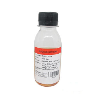 Hương Rum Nguyên Liệu Pha Chế, Làm Bánh, Nhân Socola 100ml