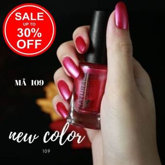 Sơn móng tay Organic màu hồng nhũ đậm 109