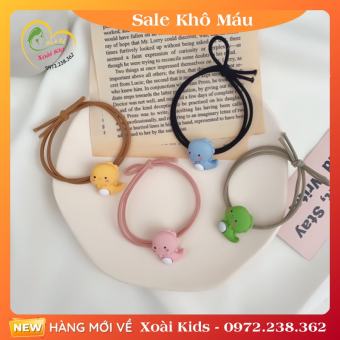 Dây Buộc Tóc,Cột Tóc Hình Thú Khủng Long Đáng Yêu