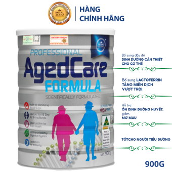 SỮA BỘT HOÀNG GIA ÚC AGEDCARE FORMULA (900g) - SỮA BỘT DÀNH CHO NGƯỜI NGƯỜI GIÀ TRÊN 40 TUỔI [FreeShip] [CHÍNH HÃNG]