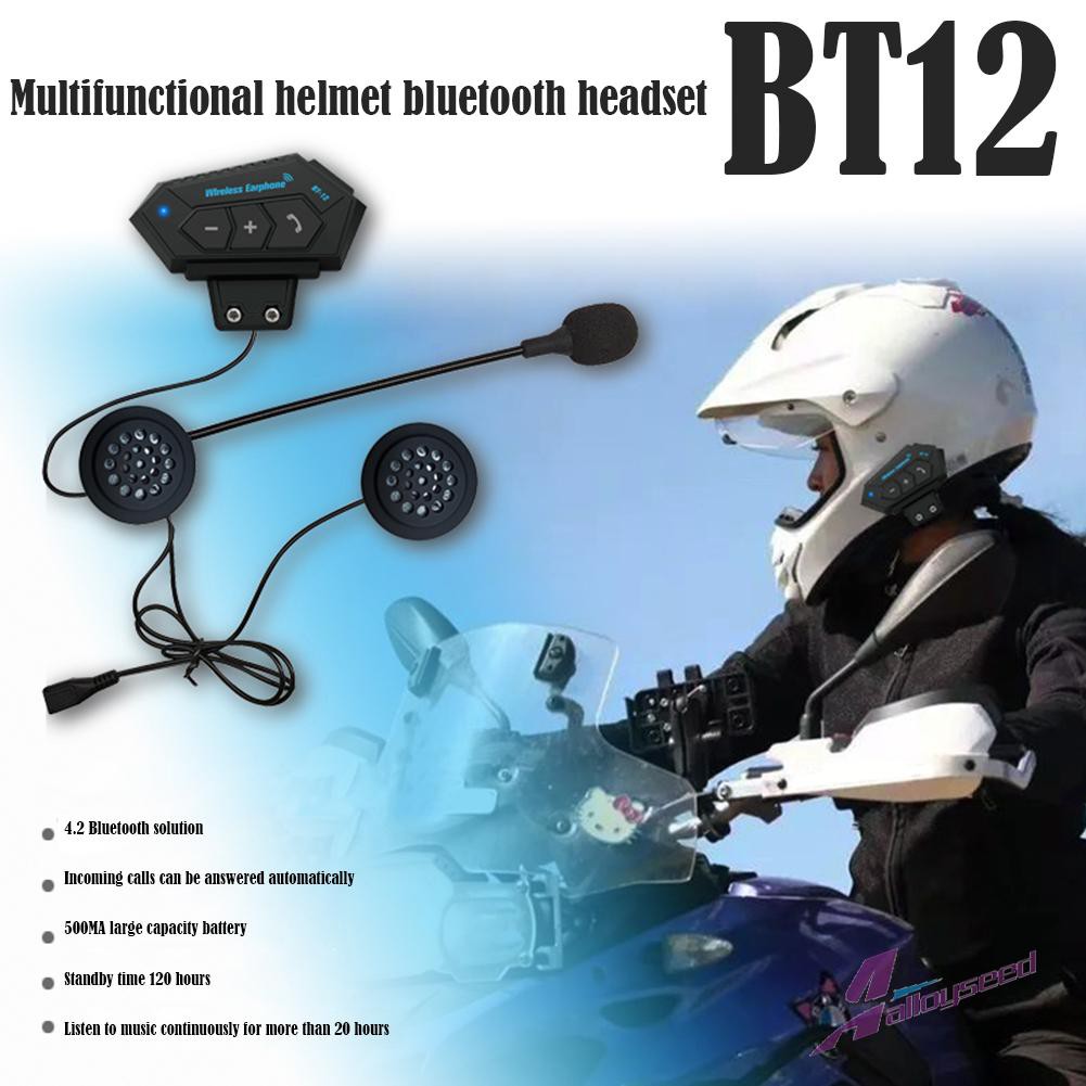 BT22B Helm Sepeda Motor Bluetooth 