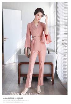 Bộ Vest  Dáng Dài Tay Sẽ Duyên Dáng