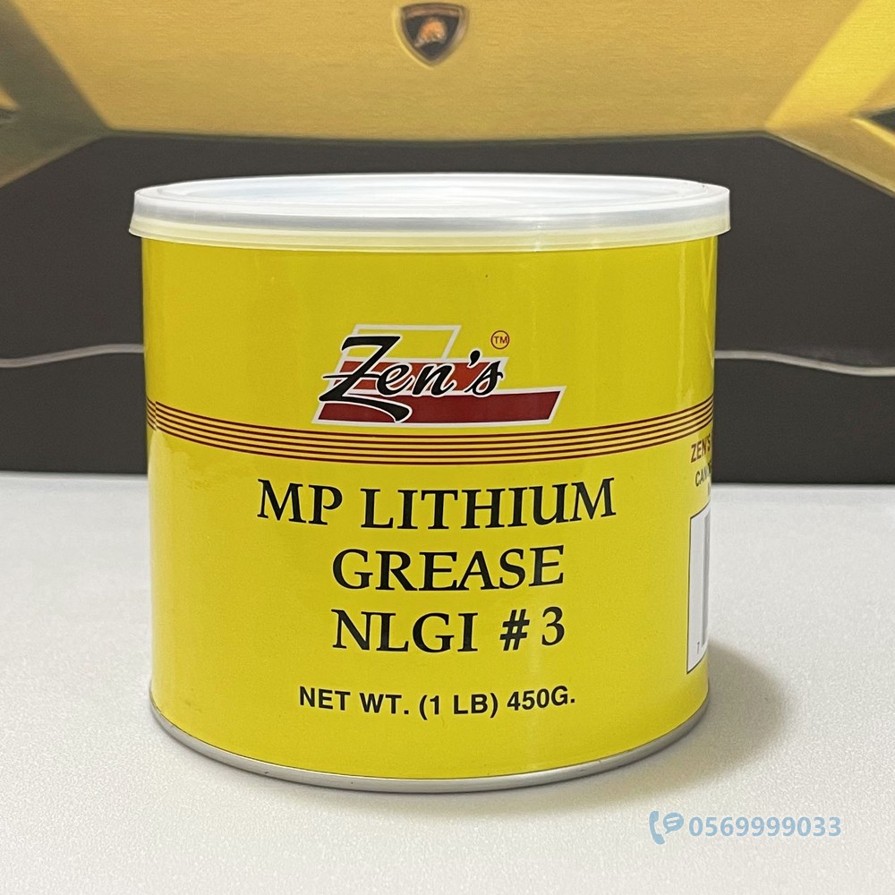 Mỡ bò Lithium Grease Zen's #3 Bảo vệ bôi trơn công nghiệp ổ trục bạc đạn vòng bi bánh răng