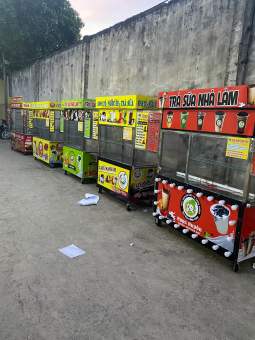 XE BÁN TRÀ SỮA  CƠ KHÍ TÂN NGỌC CHÂU 0937.272.899