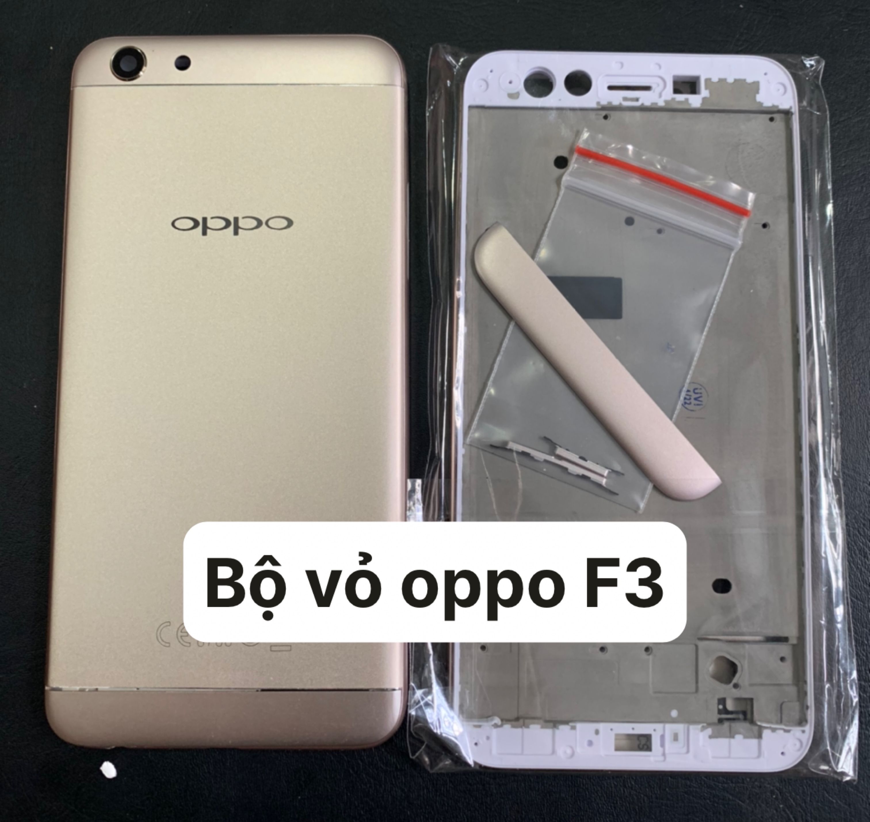 Bộ vỏ điện thoại zin hãng oppo F3
