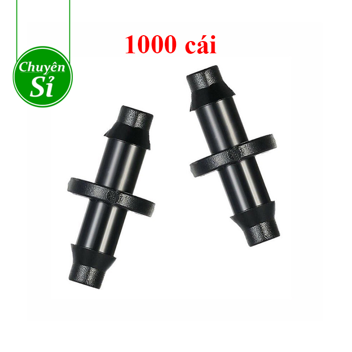 Khởi thủy 6mm - khớp nối ống tưới pe/ldpe 6mm 2 đầu gờ