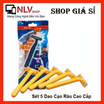 Set 5 DAO CẠO RÂU 2 LƯỠI hàng xịn