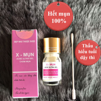 Chấm mụn X-MỤN loại bỏ tất cả các loại mụn cấp tốc và ngăn mụn hình thành, chai lớn 10ml đậm đặc