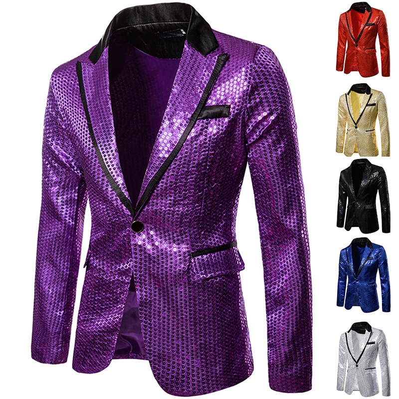 Purple dress clearance jacket mens