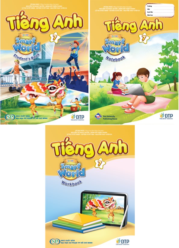 Sách - dtpbooks - Tiếng Anh 7 i-Learn Smart World trọn bộ