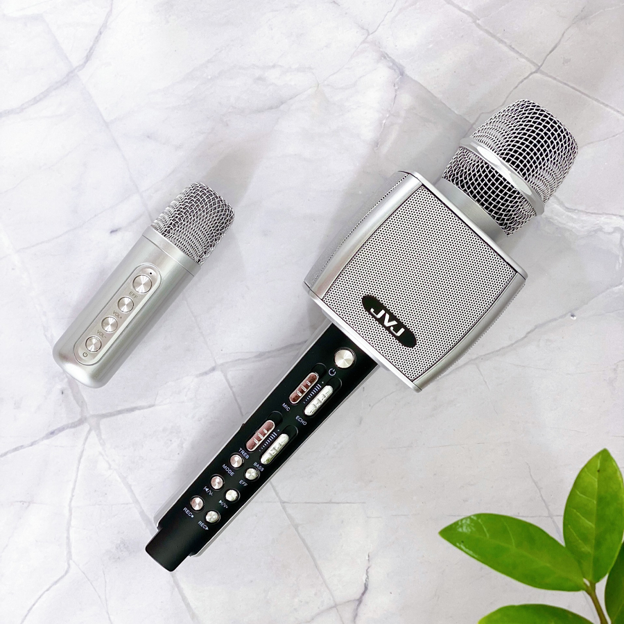 Micro Karaoke Bluetooth YS95 JVJ kèm loa không dây tích hợp Live Stream giả giọng