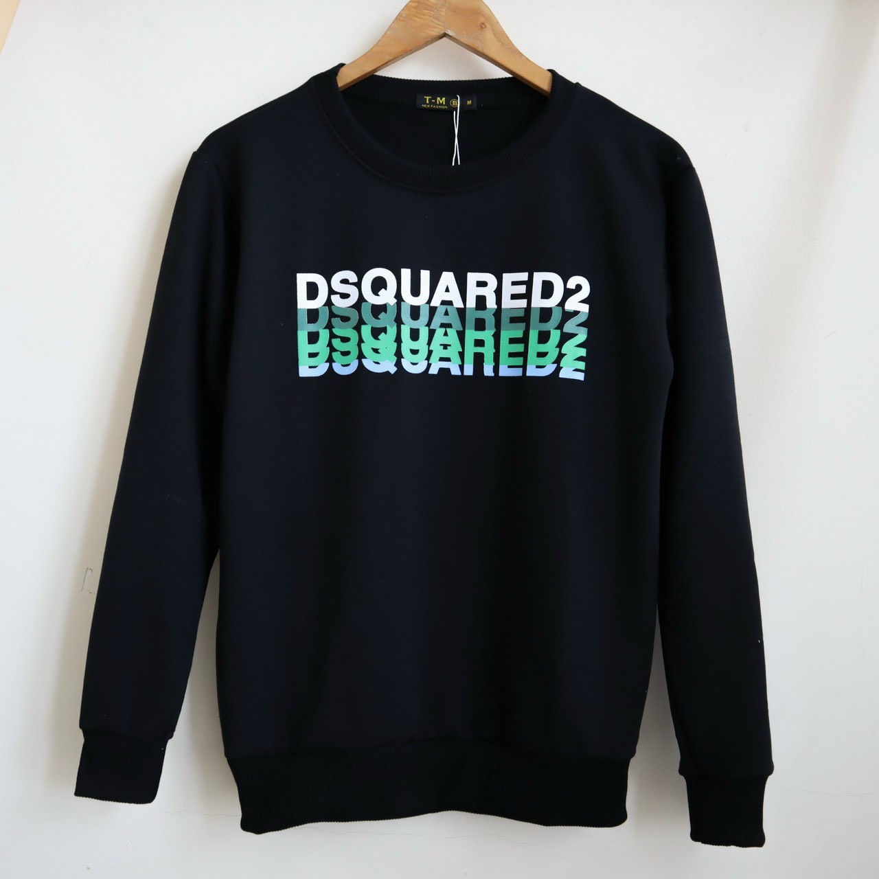 ÁO THUN TAY DÀI NAM NỮ BASIC TRƠN IN CHỮ AMIRI TM063