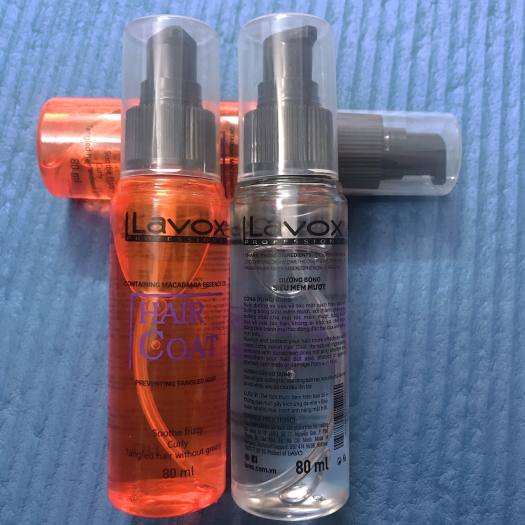 Tinh Dầu Dưỡng Tóc siêu mềm mượt chống rối tóc LAVOX 80ML