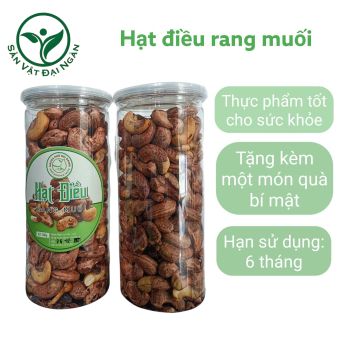 Hạt Điều SVDN – Hạt Điều Rang Muối Bazan 500GR ngăn ngừa bệnh tim, phòng ngừa ung thư