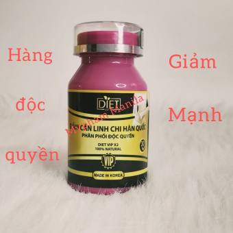 Giảm Cân Linh Chi Hàn Quốc DIET VIP X2