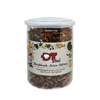 Cá Cơm rim Tỏi Ớt DTfood Cực Ngon