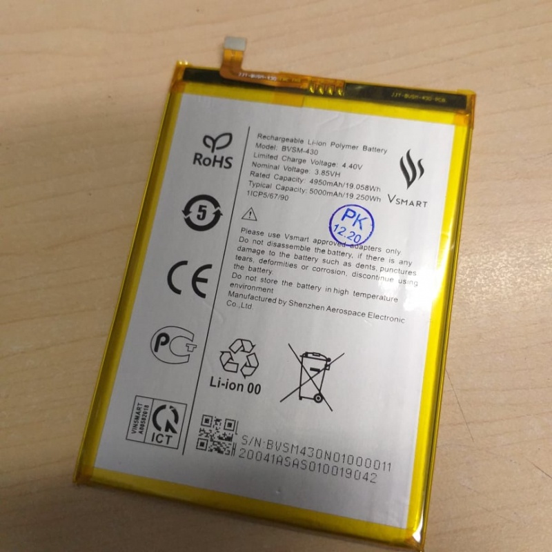 Pin v.smart joy 3 / live 4 bvsm-430