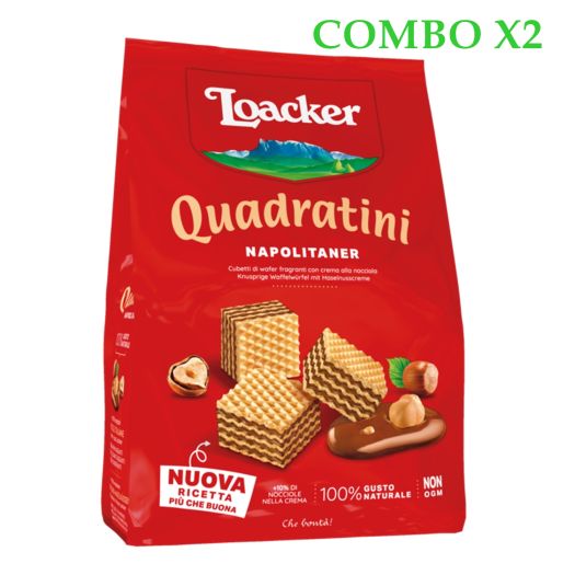 Bánh xốp nhập khẩu nước Ý Loacker Cheese - Phô mai 125g -  chất lượng sản phẩm tuyệt vời