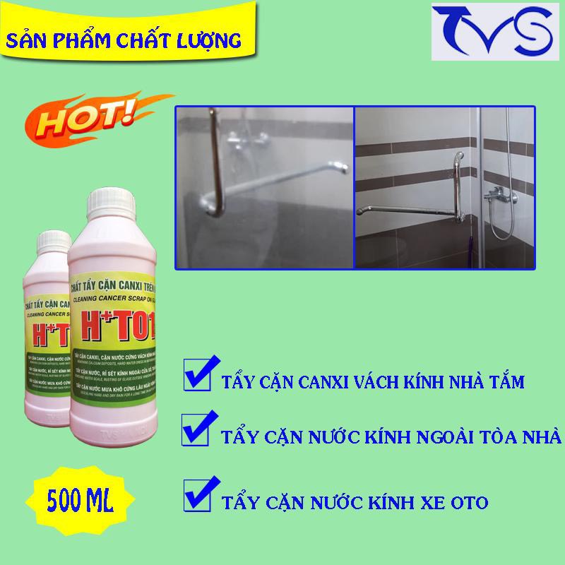 Tẩy cặn canxi trên kính HT01-500ml