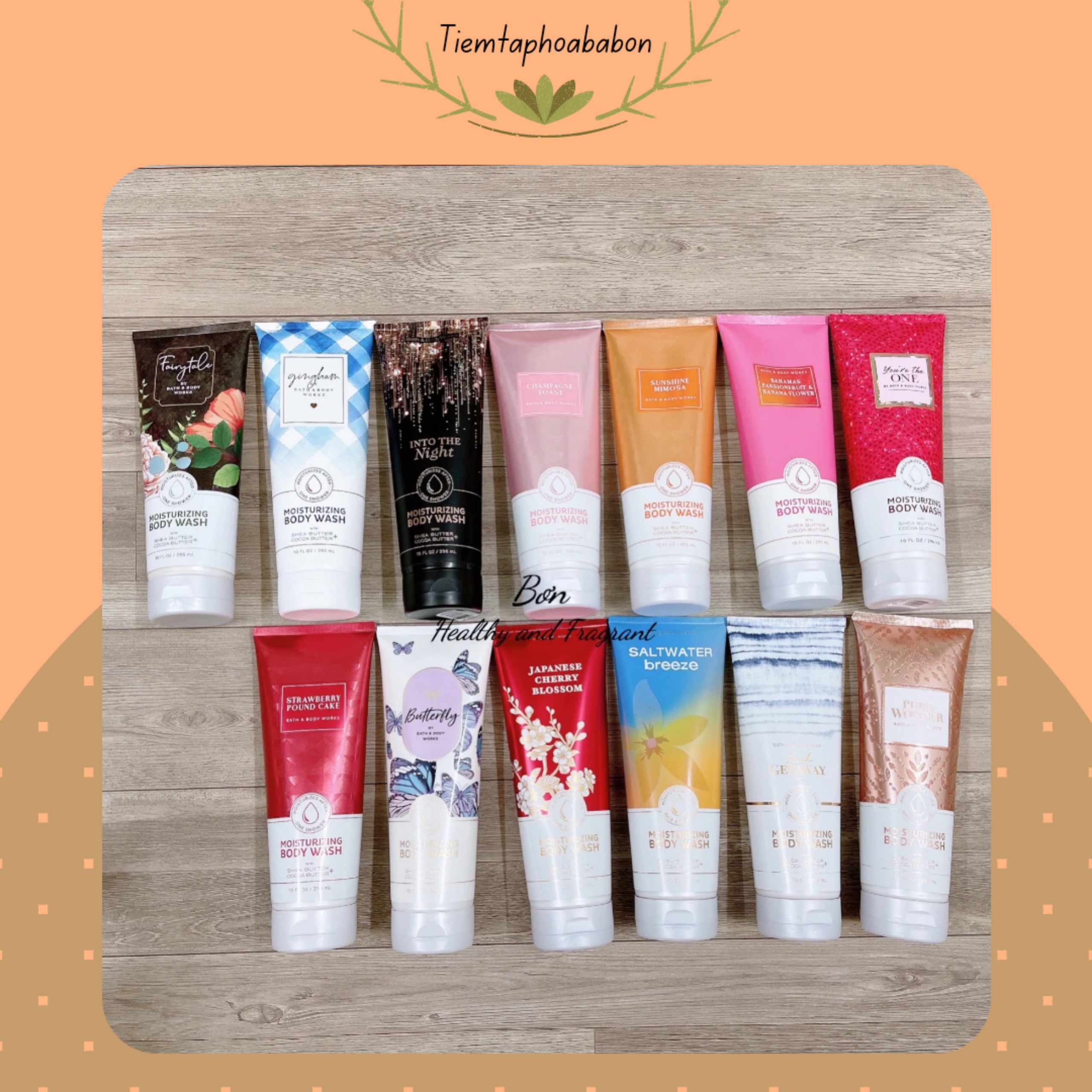 /bill us - part iii/ sữa tắm cấp ẩm 🍑 🍑 bath & body works 🍑 nhiều mùi 🍑