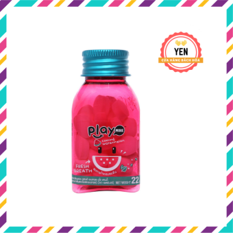 Kẹo ngậm Playmore Thái Lan vị dưa hấu siêu ngon bán lẻ loại 22g