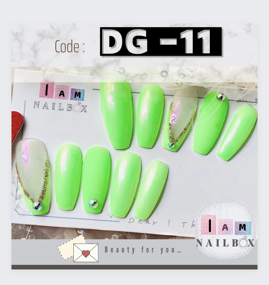 Nailbox thiết kế xì tai phương tây nổi bật