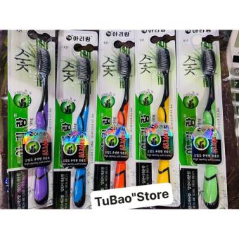 Bàn chải than tre Hàn Quốc ( than hoạt tính hàng chính hãng ). [Hồ Nhi Shop]
