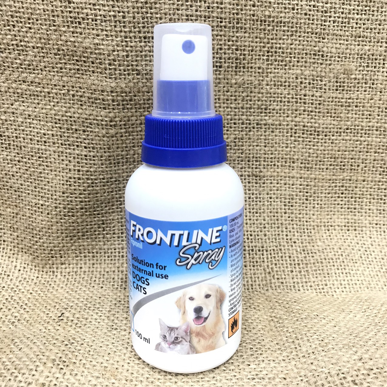 [Hoàn tiền 10%] [CÓ HỎA TỐC] Frontline Spray 100ml Xịt Diệt Ve Bọ Chét Chó Mèo