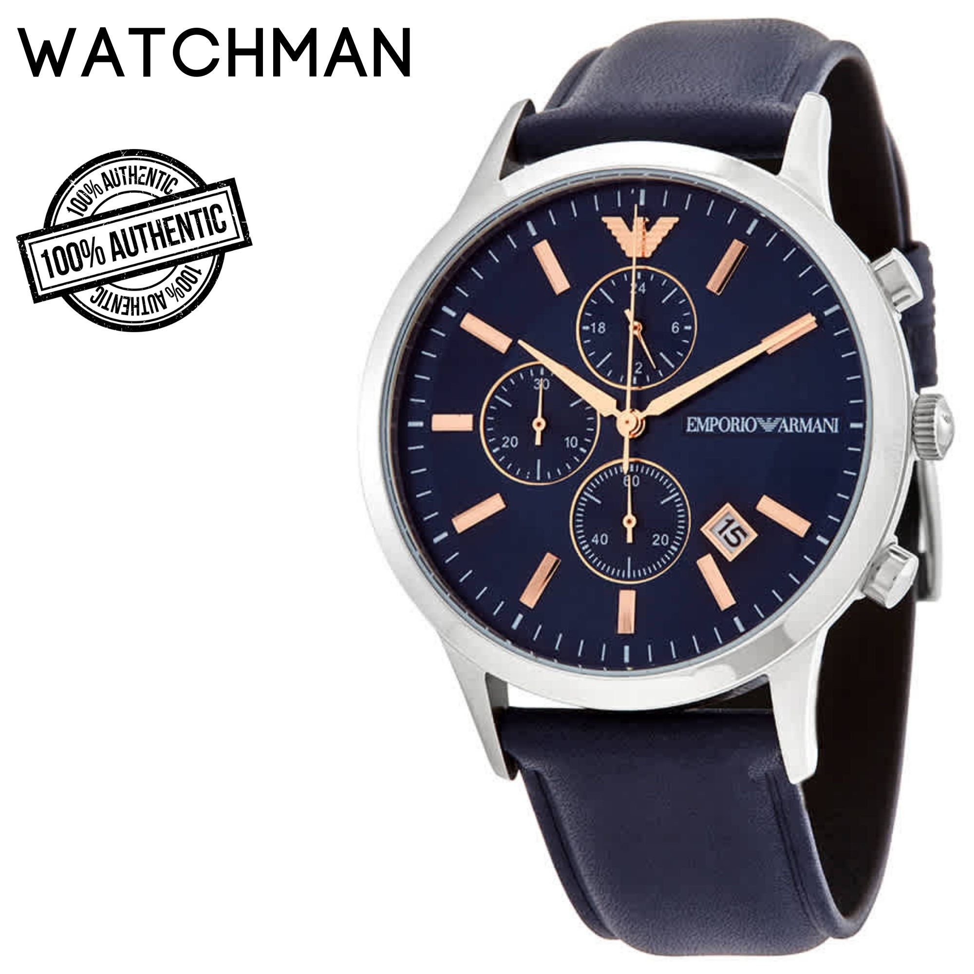 Mens emporio armani on sale watch chronograph ar5905