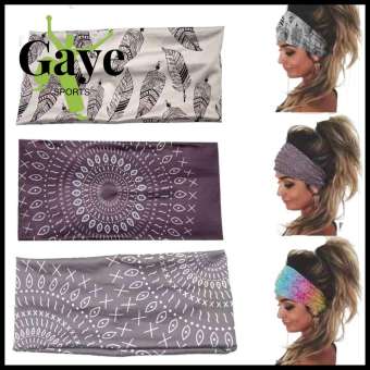 GS Băng đô nữ Băng đô tập Yoga thể thao Quấn Đầu Băng Đô Thể thao Khăn xếp Khăn Bandana tập yoga Băng Đô Băng thấm mồ hôi co giãn Băng Đô
