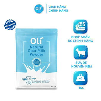 Sữa Dê Oli6 Túi 1kg - Sữa Dê Tự Nhiên Oli6® Natural Goat Milk Powder