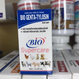 Bio Genta Tylosin 20ml - Viêm Phổi Tiêu Chảy Chó Mèo
